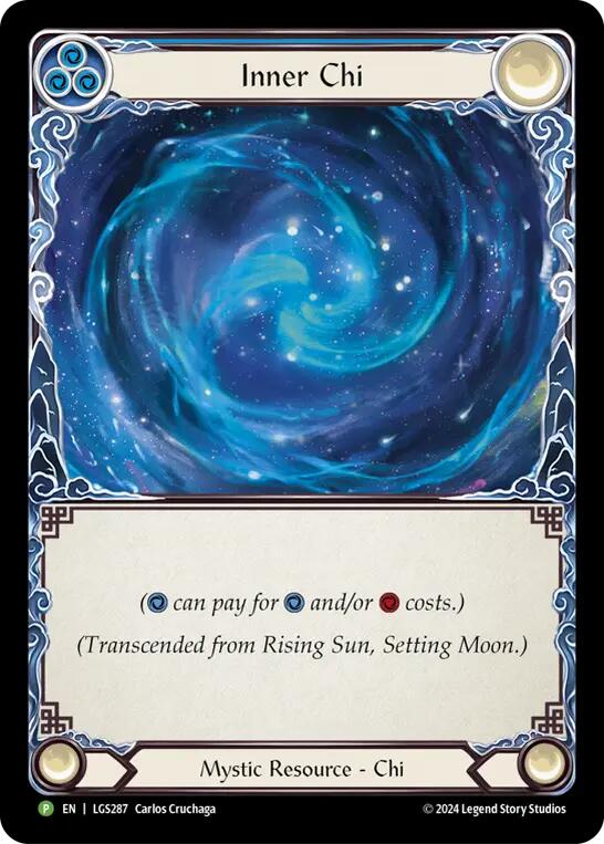 Rising Sun, Setting Moon // Inner Chi [LGS287] (Promo)  Rainbow Foil