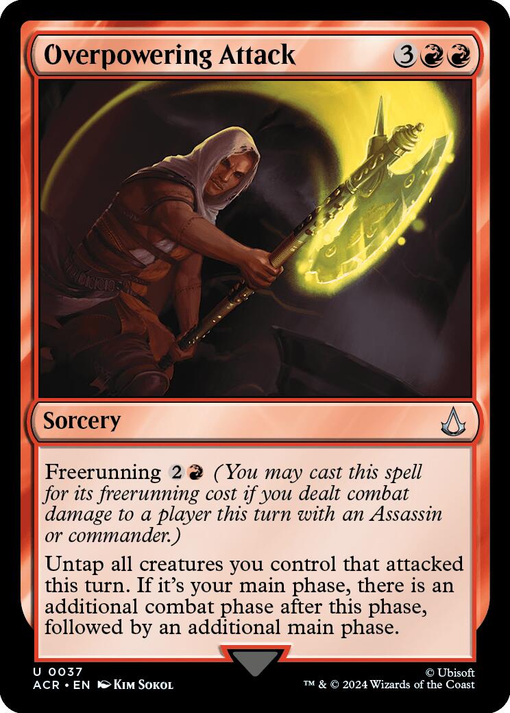 Overpowering attack [Assassin's Creed] Foil