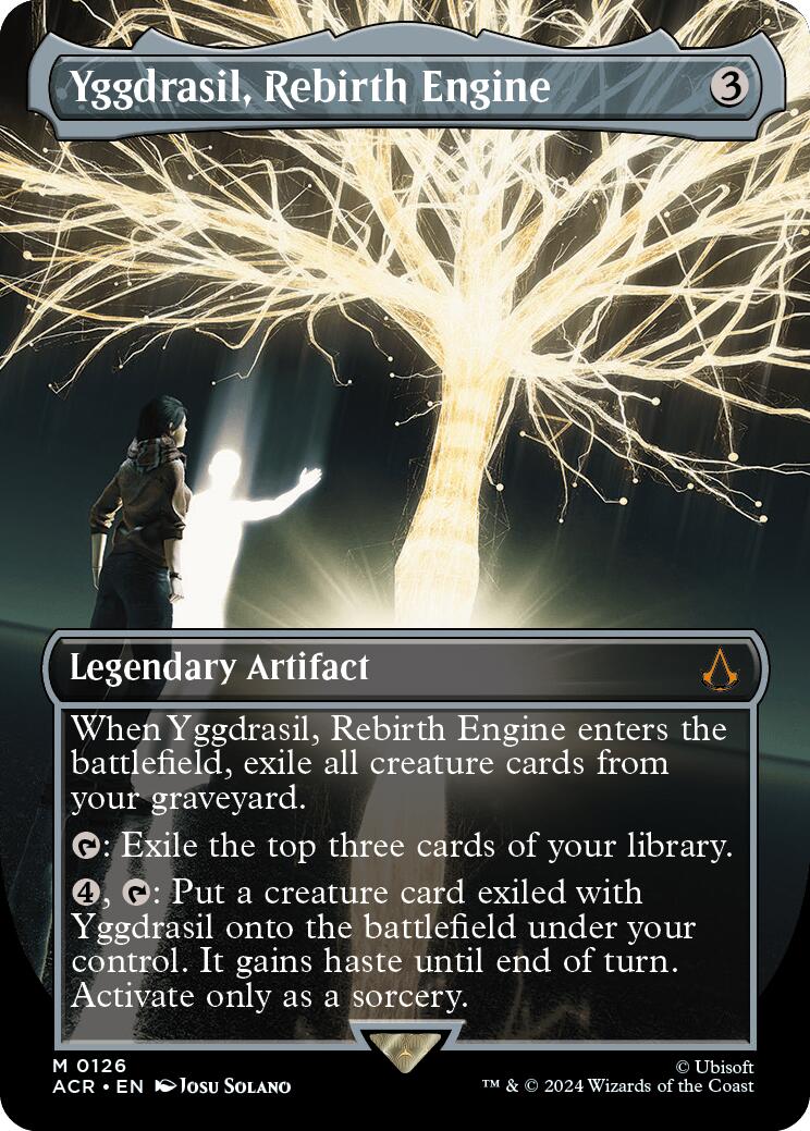Yggdrasil, Rebirth Engine (Borderless) [Assassin's Creed] Foil