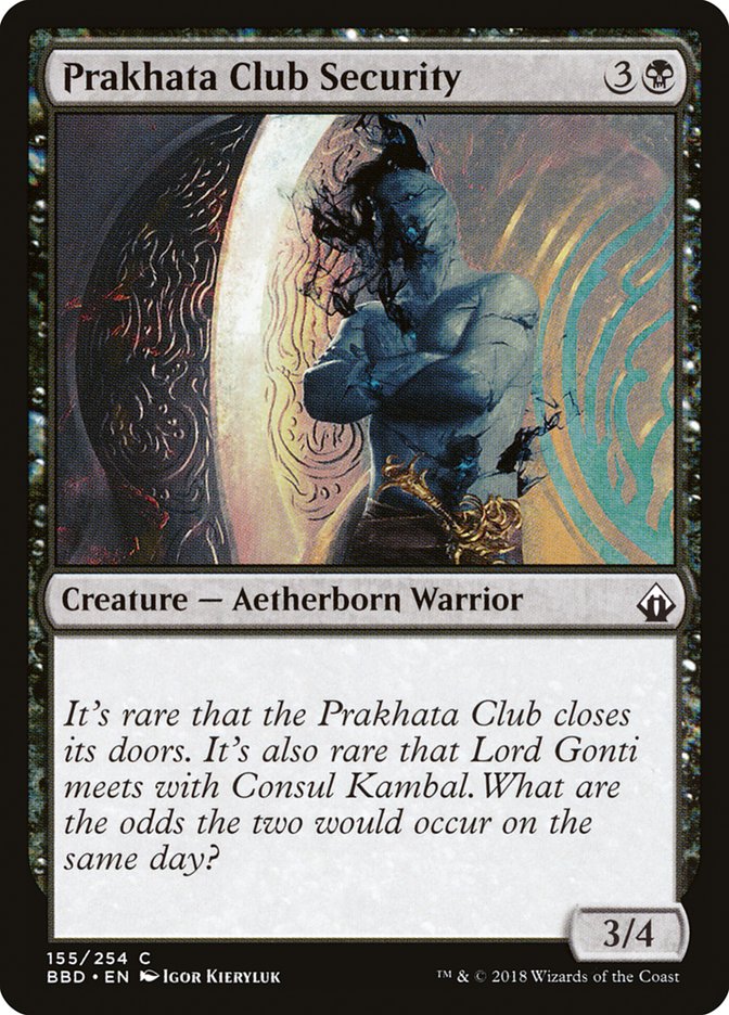 Prakhata Club Security [Battlebond] Foil