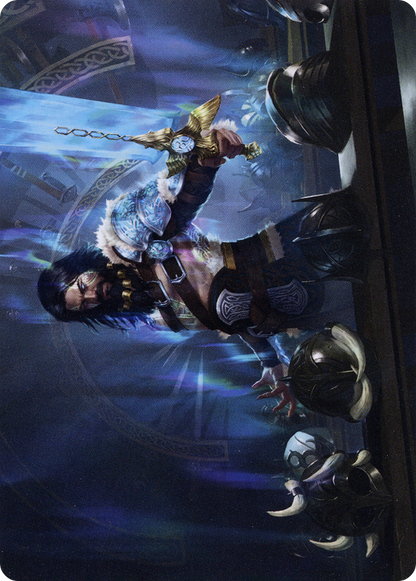 Halvar, God of Battle // Halvar, God of Battle  [Art Series: Kaldheim] (Borderless)