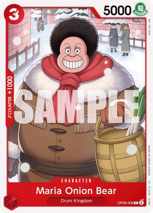 Maria Onion Bear (OP08-009) - [Two Legends]