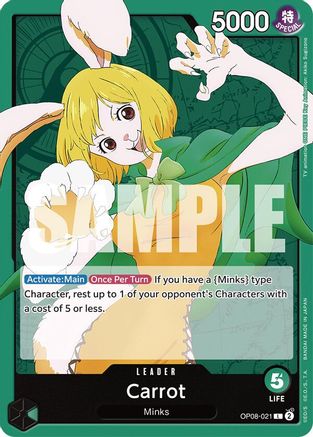 Carrot (021) (OP08-021) - [Two Legends]