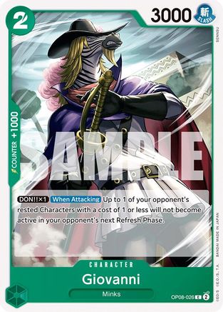 Giovanni (OP08-026) - [Two Legends]