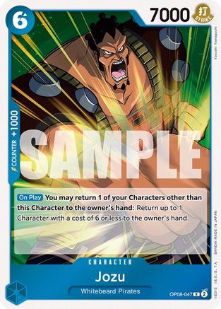 Jozu (OP08-047) - [Two Legends] Foil