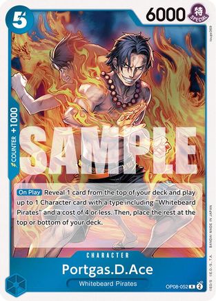 Portgas.D.Ace (OP08-052) - [Two Legends] Foil