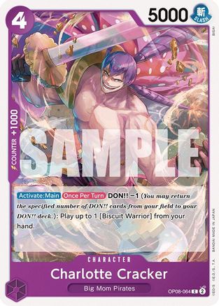 Charlotte Cracker (OP08-064) - [Two Legends]