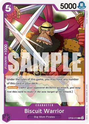 Biscuit Warrior (OP08-072) - [Two Legends]