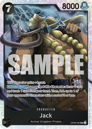 Jack (OP08-084) - [Two Legends] Foil