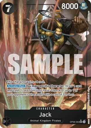 Jack (Parallel) (OP08-084) - [Two Legends] Foil