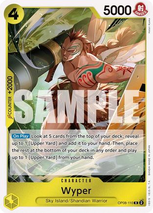 Wyper (OP08-110) - [Two Legends] Foil