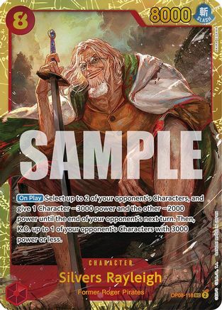 Silvers Rayleigh (OP08-118) - [Two Legends] Foil