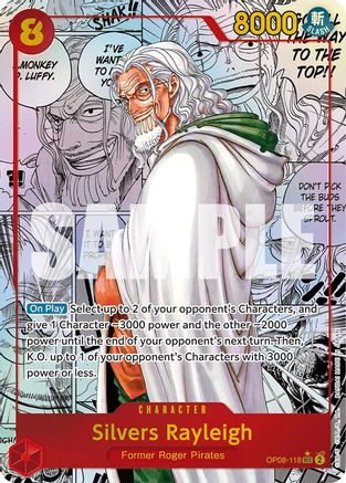 Silvers Rayleigh (Parallel) (Manga) (OP08-118) - [Two Legends] Foil