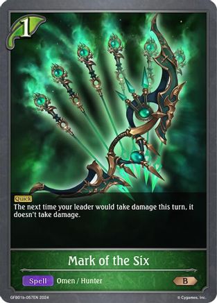 Mark of the Six (GFB01b-057EN)