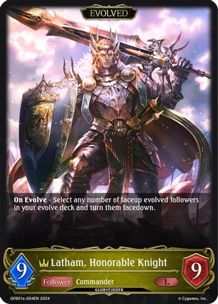 Latham, Honorable Knight (Evolved)