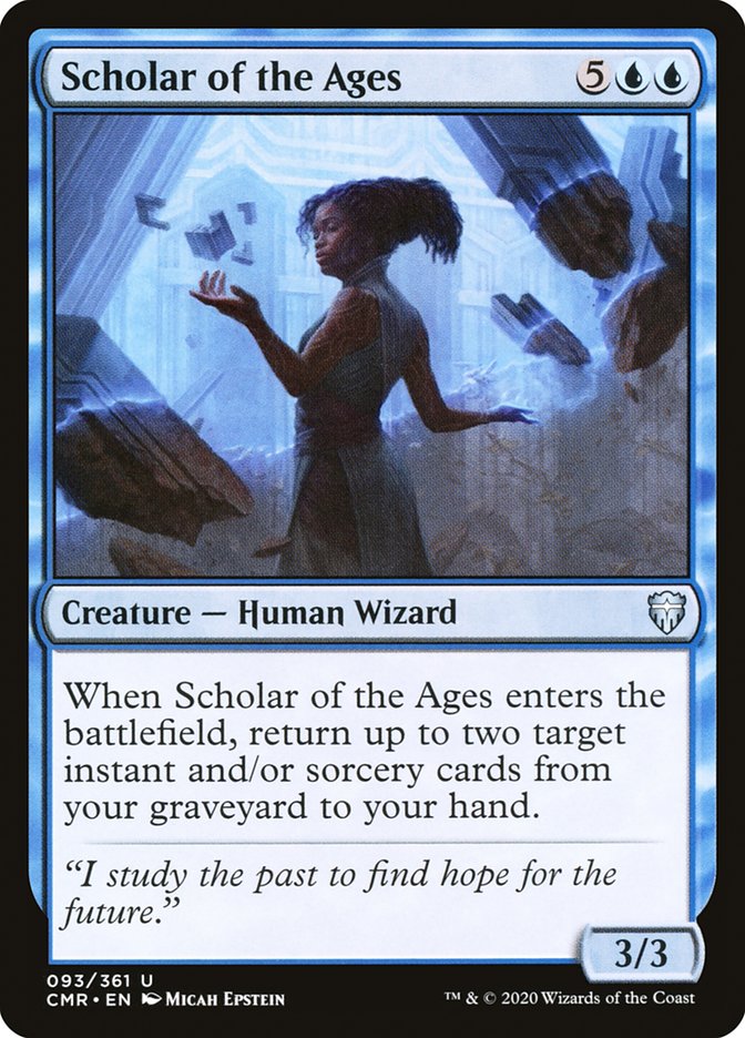 Scholar of the Ages [Commander Legends] Foil