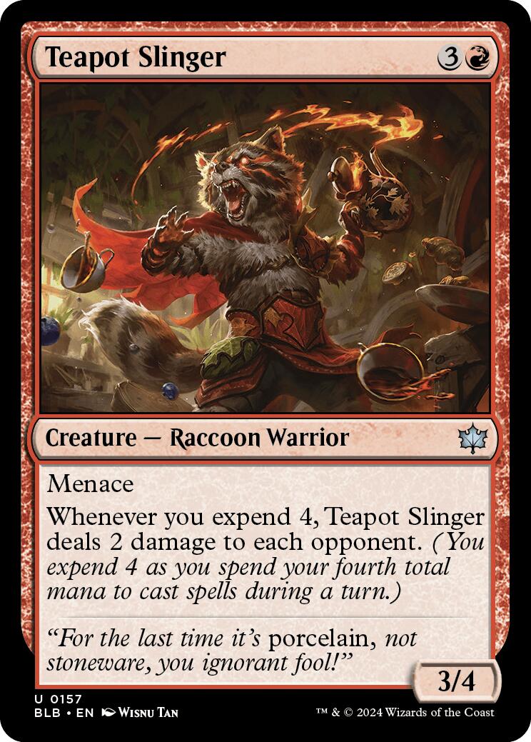 Teapot Slinger [Bloomburrow] Foil