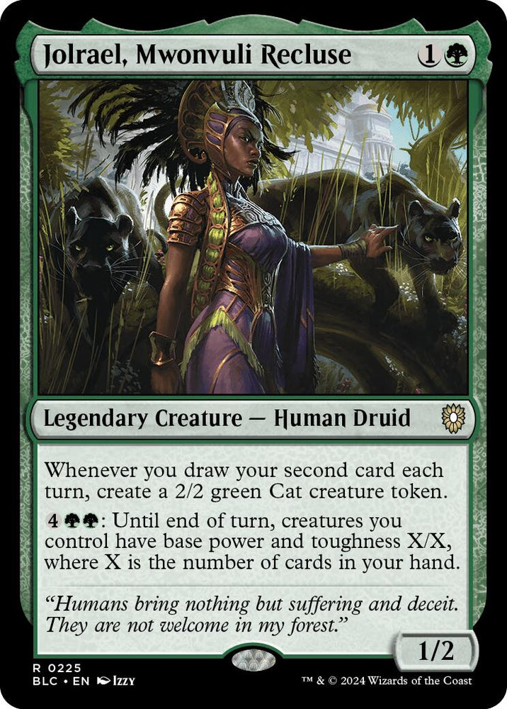 Jolrael, Mwonvuli Recluse [Bloomburrow Commander]