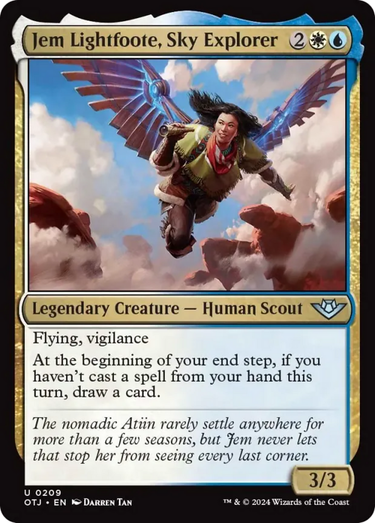 Jem Lightfoote, Sky Explorer [Outlaws of Thunder Junction] Foil