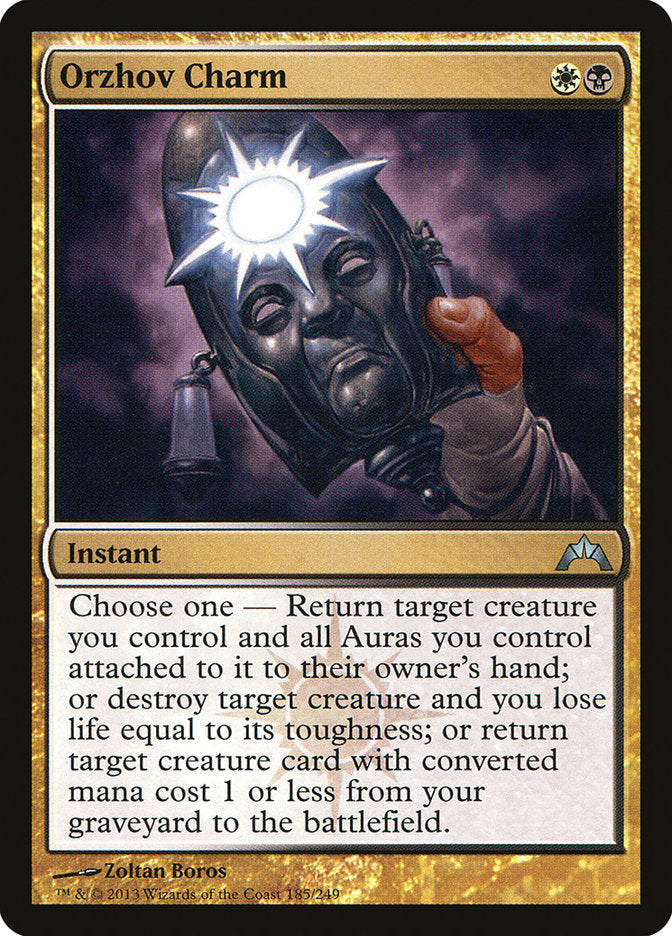 Orzhov Charm [Gatecrash] Foil