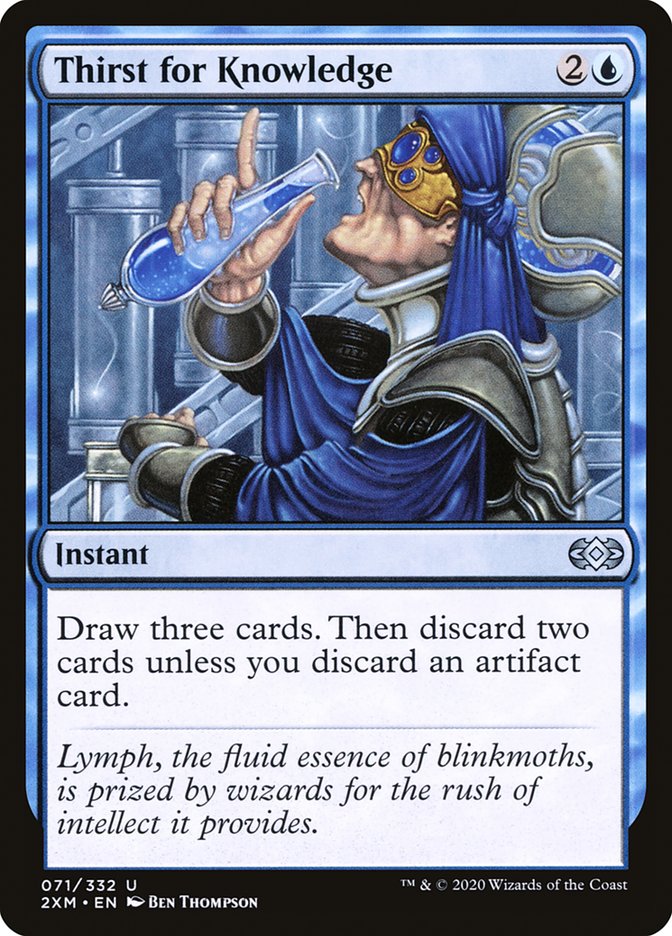 Thirst for Knowledge [Double Masters] Foil