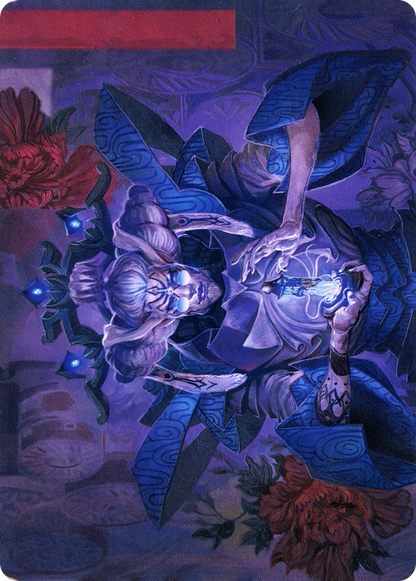 Tameshi, Reality Architect // Tameshi, Reality Architect  [Neon Dynasty Art Series] (Borderless) Foil