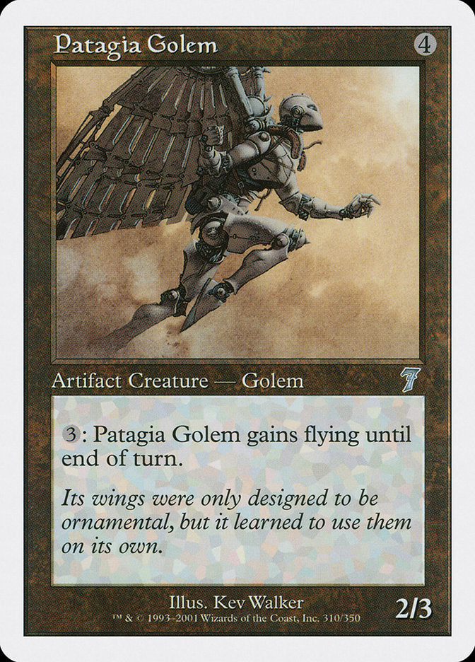 Patagia Golem [Seventh Edition] Foil