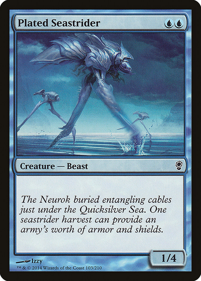 Plated Seastrider [Conspiracy] Foil