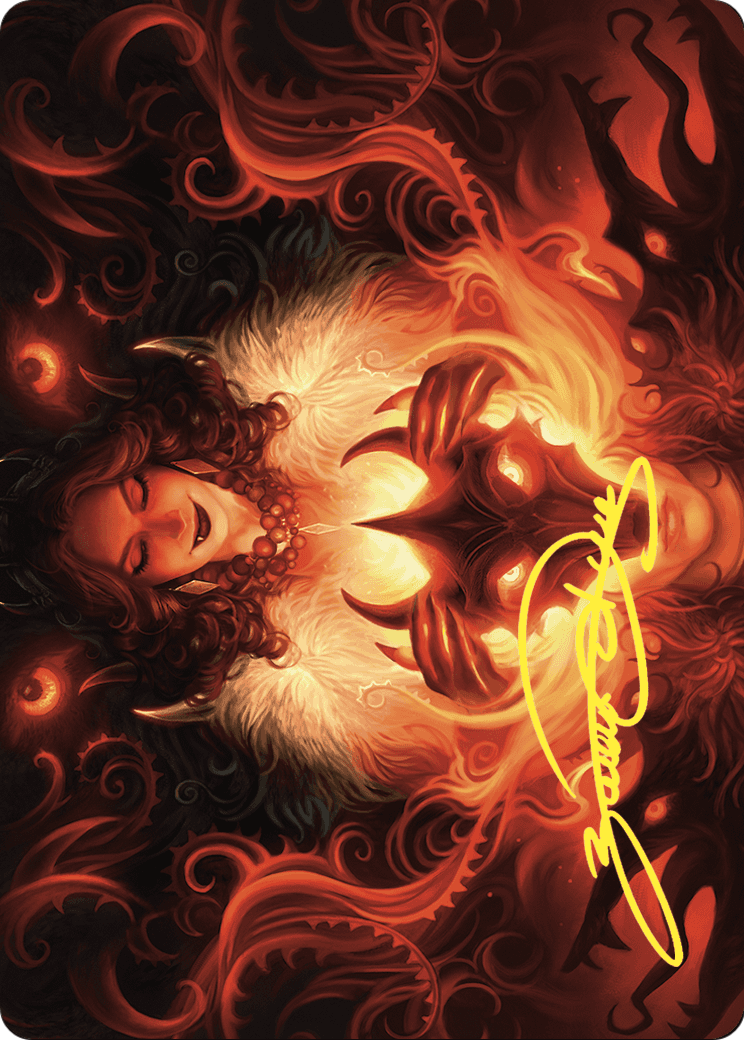 Witch's Mark // Witch's Mark  [Wilds of Eldraine Art Series] (Borderless) Foil