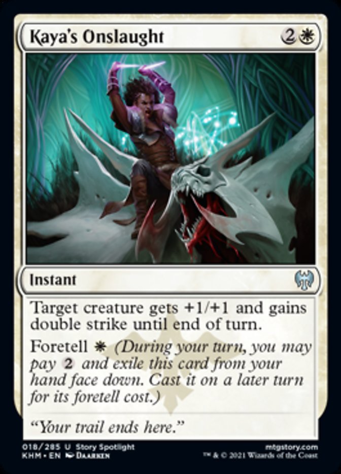 Kaya's Onslaught [Kaldheim] Foil