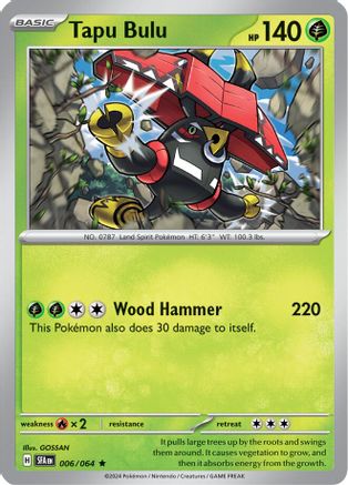 Tapu Bulu (006/064) [Scarlet & Violet: Shrouded Fable] Reverse Holofoil