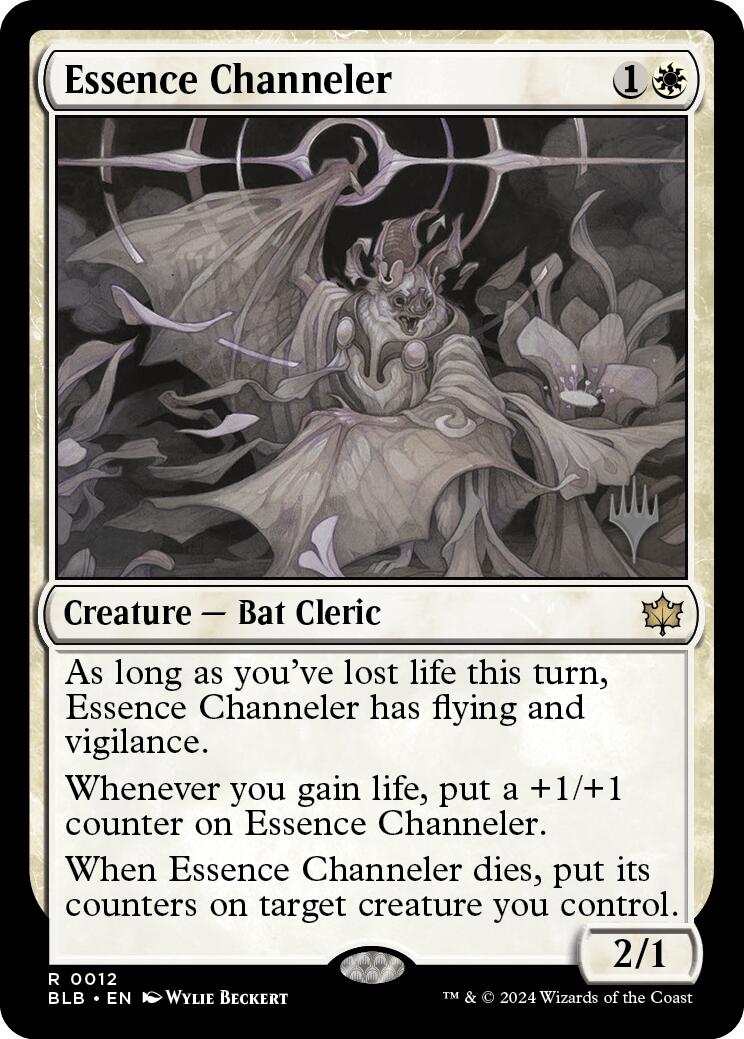 Essence Channeler (Promo Pack) [Bloomburrow Promos] Foil