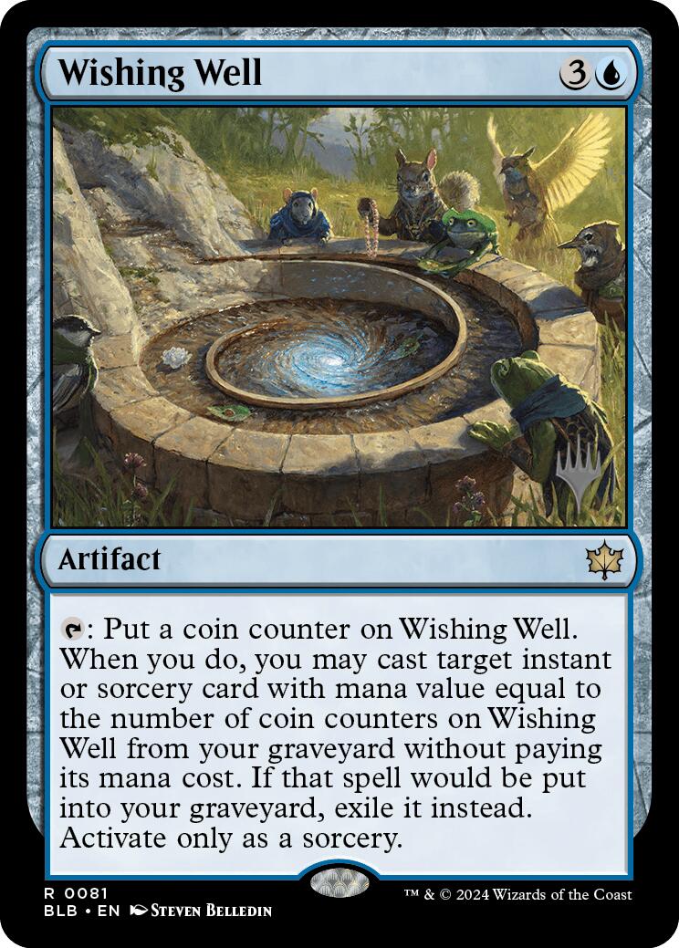 Wishing Well (Promo Pack) [Bloomburrow Promos] Foil