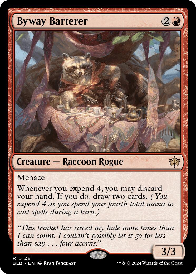 Byway Barterer (Promo Pack) [Bloomburrow Promos] Foil