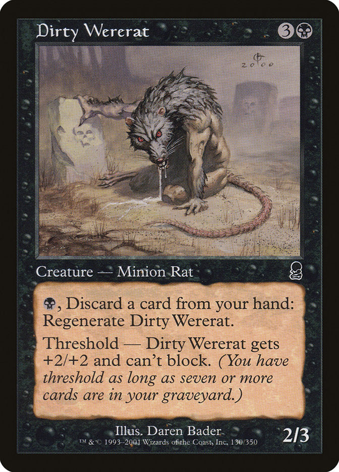 Dirty Wererat [Odyssey] Foil