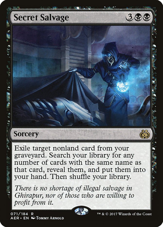 Secret Salvage [Aether Revolt] Foil