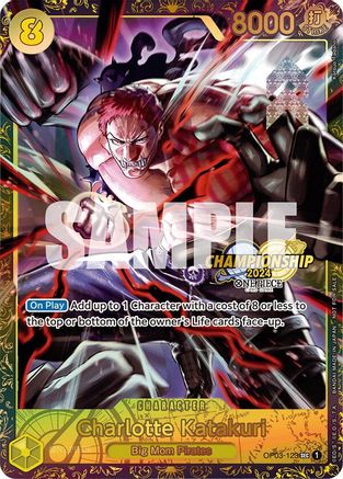 Charlotte Katakuri (Championship 2024) (OP03-123) - [One Piece Promotion Cards] Foil