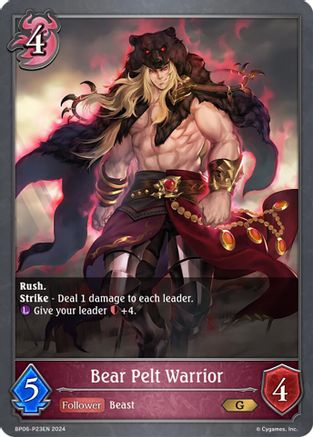 Bear Pelt Warrior - P23EN (Foil)