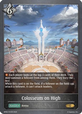 Colosseum on High - P31EN (Foil)
