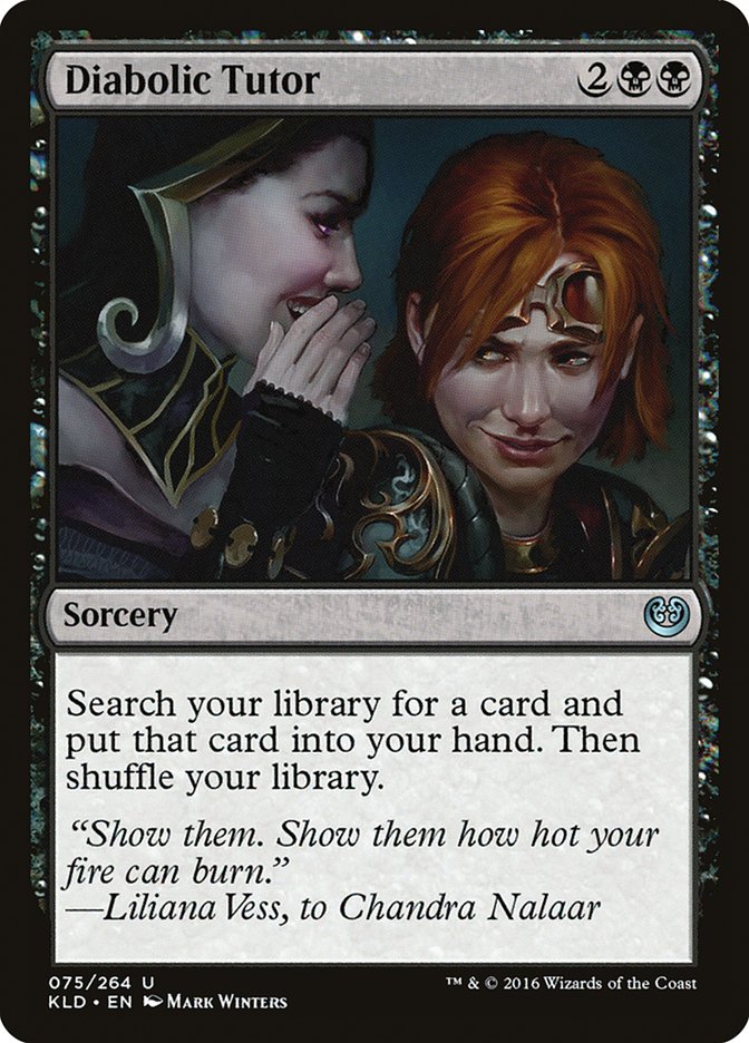 Diabolic Tutor [Kaladesh] Foil