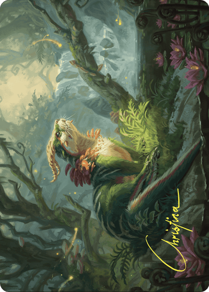 Elusive Otter // Elusive Otter  [Wilds of Eldraine Art Series] (Borderless) Foil