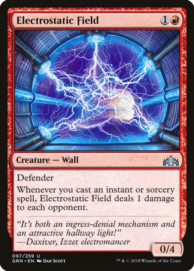 Electrostatic Field [Guilds of Ravnica] Foil