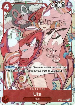 Uta - OP01-005 (Premium Card Collection -Uta-) (OP01-005) - [One Piece Promotion Cards] Foil