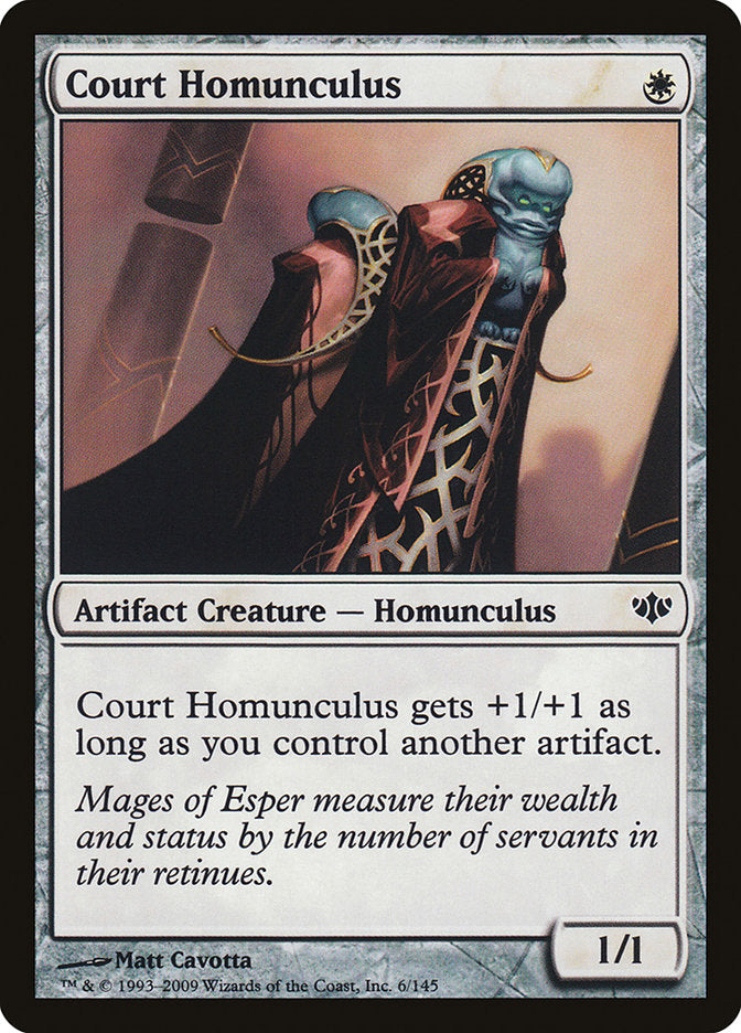 Court Homunculus [Conflux] Foil
