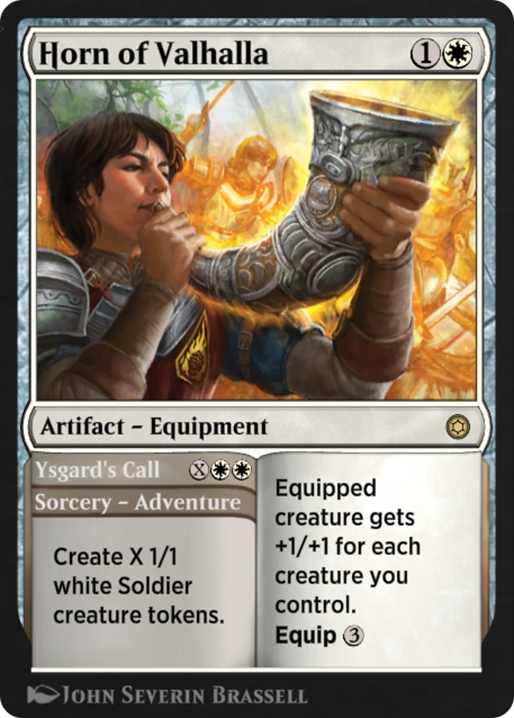 Horn of Valhalla // Ysgard's Call  [Alchemy Horizons: Baldur's Gate]