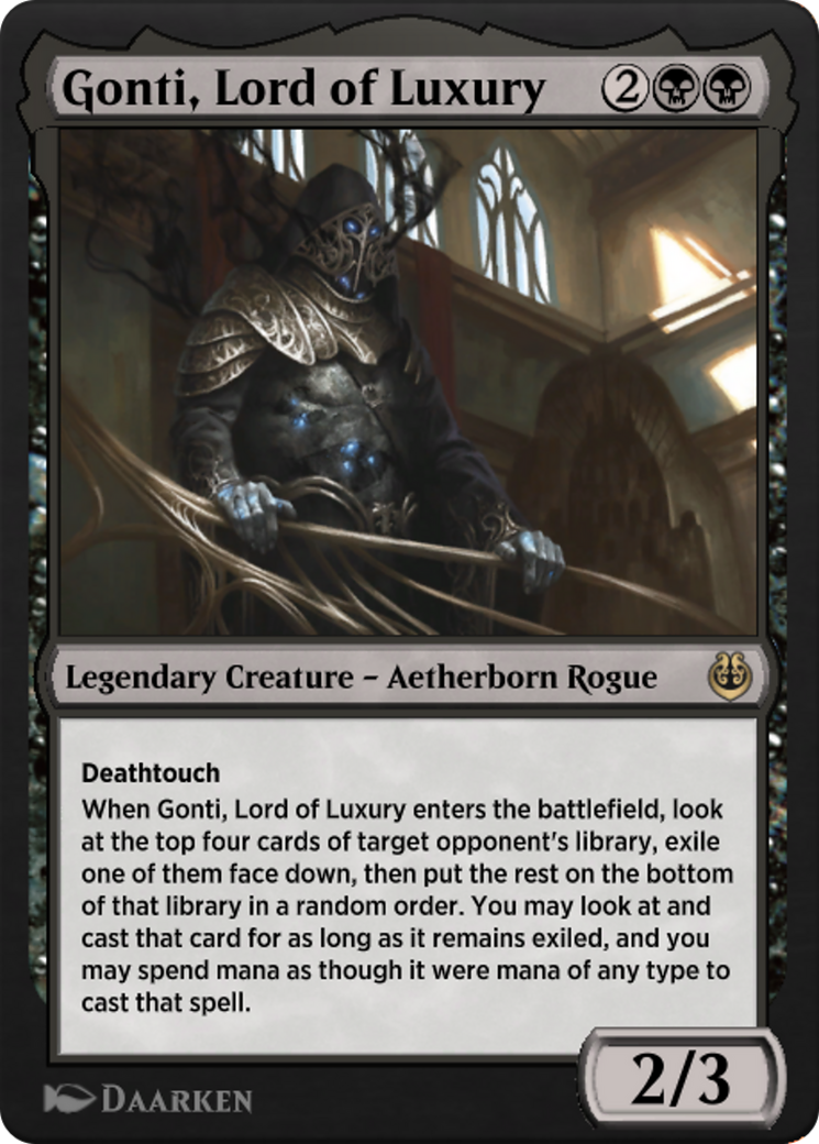 Gonti, Lord of Luxury  [Kaladesh Remastered]