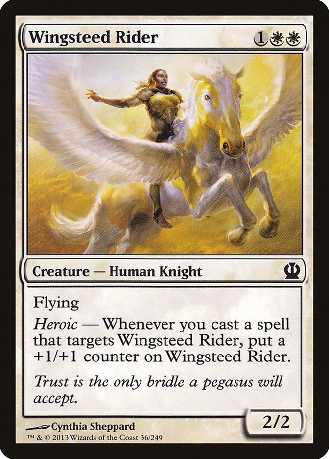 Wingsteed Rider [Theros] Foil