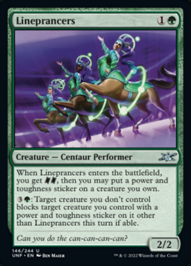 Lineprancers [Unfinity] Foil