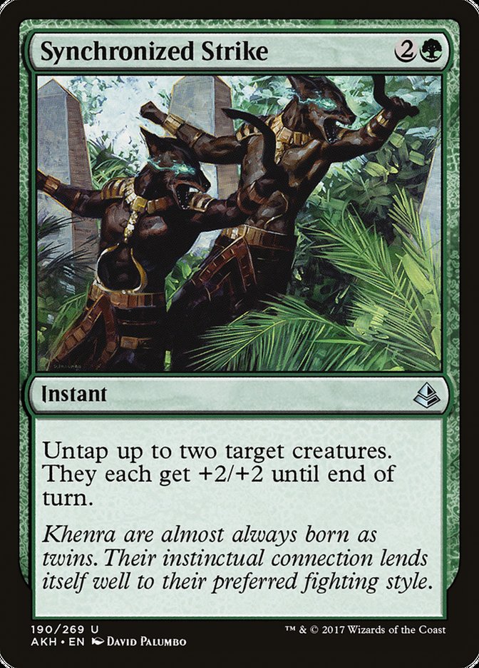 Synchronized Strike [Amonkhet] Foil