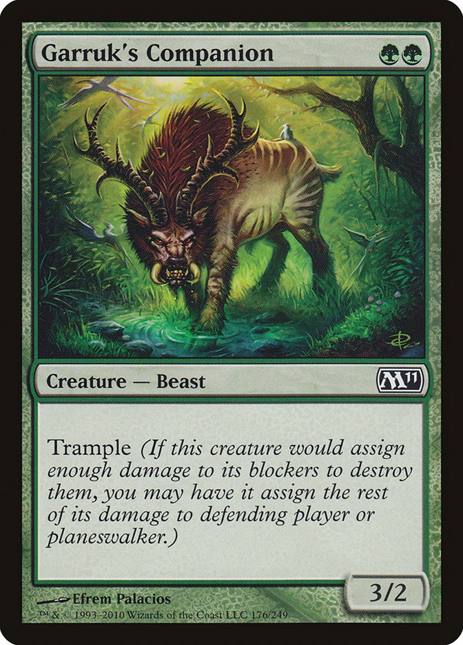 Garruk's Companion [Magic 2011] Foil
